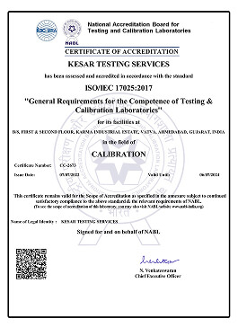 NABL Certificate